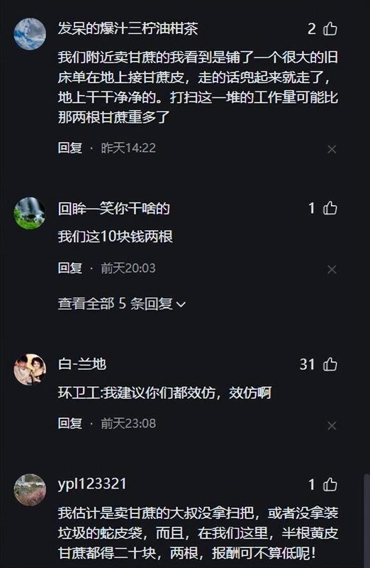  【深度复盘】从甘蔗摊主留甘蔗事件：拆解城市治理中“善意传递”的执行困境与破局思路 新闻