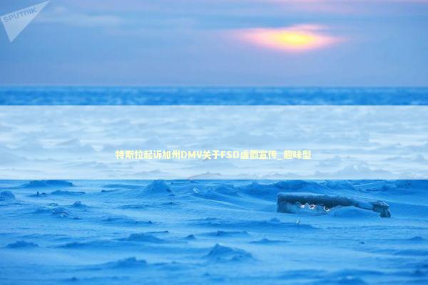 特斯拉起诉加州DMV关于FSD虚假宣传_趣味型 新闻