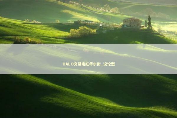 HALO交易走红华尔街_议论型 新闻