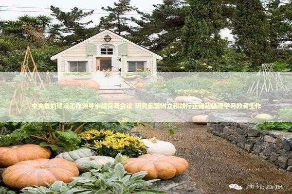 中央党的建设工作领导小组召开会议 研究部署树立和践行正确政绩观学习教育工作 新闻