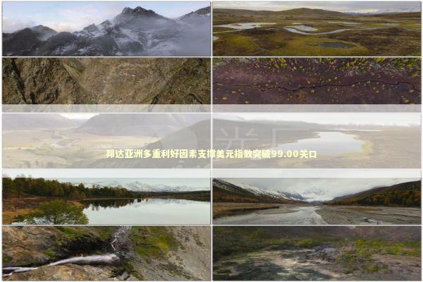 邦达亚洲多重利好因素支撑美元指数突破99.00关口 新闻